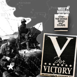 Originální sirky V for VICTORY, THE OHIO MATCH CO.